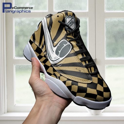 vegas-golden-knights-ducks-checkered-pattern-design-jd-13-sneakers-3