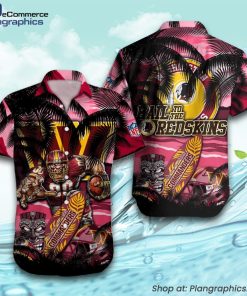 washington-commanders-mascot-design-nfl-hawaiian-shirt-1