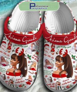 ariana-grande-santa-tell-me-crocs-shoes-1