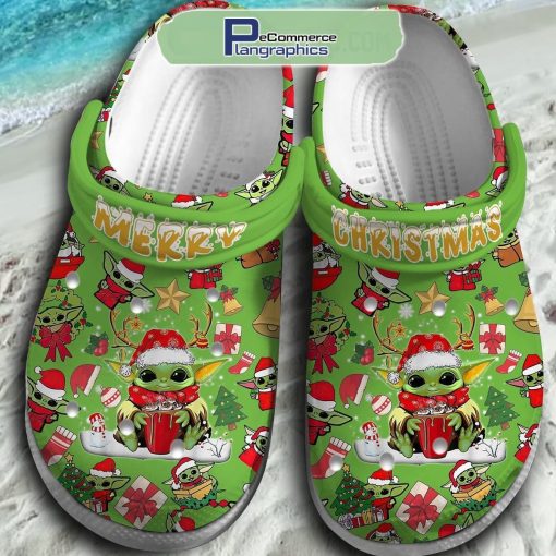 baby-yoda-merry-christmas-crocs-shoes-1
