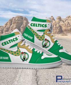 boston-celtics-custom-name-nba-air-jordan-1-high-top-shoes-2