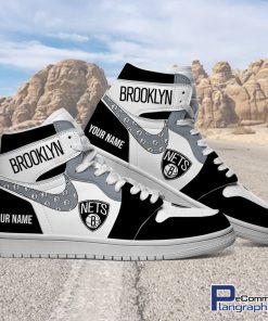 brooklyn-nets-custom-name-nba-air-jordan-1-high-top-shoes-2