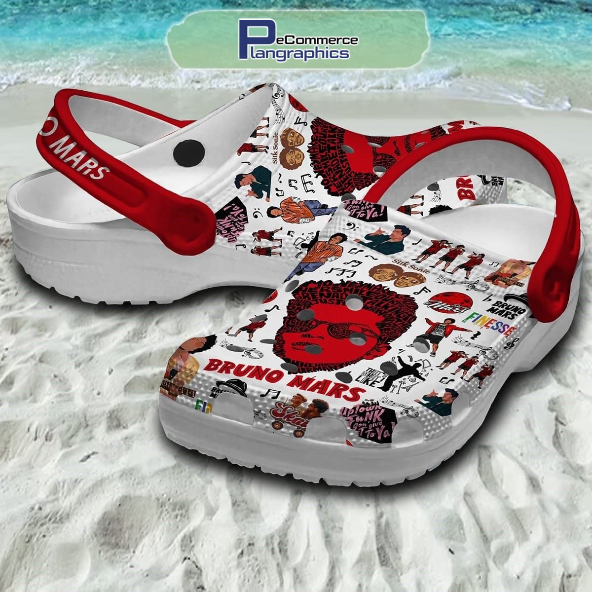 Bruno Mars That's What I Like Crocs Shoes - Plangraphics