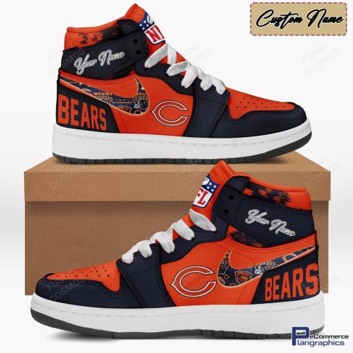 chicago-bears-custom-name-air-jordan-1-sneakers-1