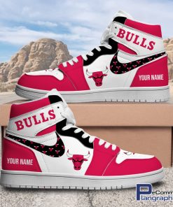 chicago-bulls-custom-name-nba-air-jordan-1-high-top-shoes-1