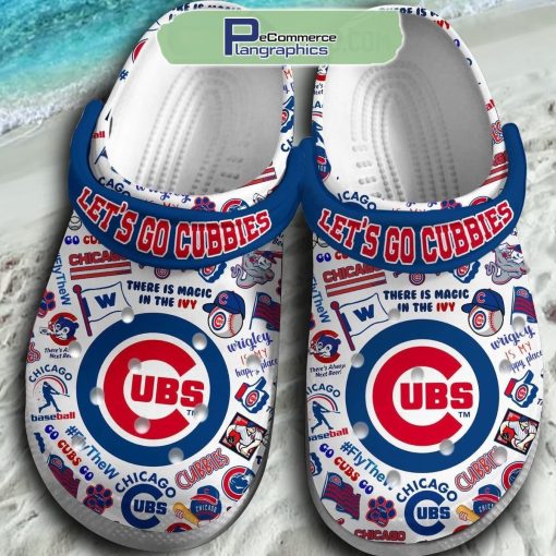 chicago-cubs-lets-go-cubbies-there-is-magic-in-the-ivy-crocs-shoes-cubs-gear-1