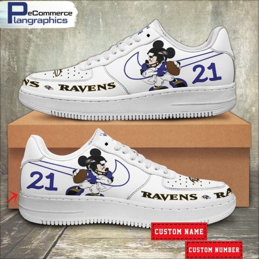 custom-baltimore-ravens-mickey-air-force-1-sneaker-2