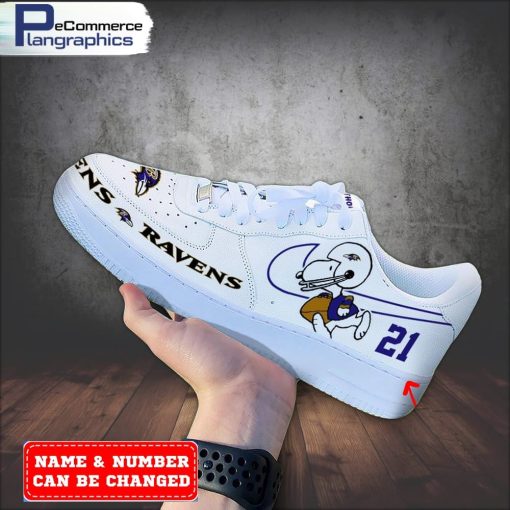 custom-baltimore-ravens-snoopy-air-force-1-sneaker-1
