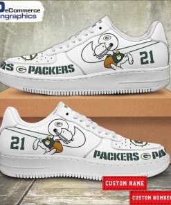 custom-green-bay-packers-snoopy-air-force-1-sneaker-2