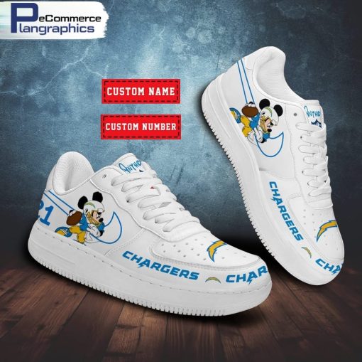 custom-los-angeles-chargers-mickey-air-force-1-sneaker-3