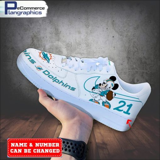 custom-miami-dolphins-mickey-air-force-1-sneaker-1