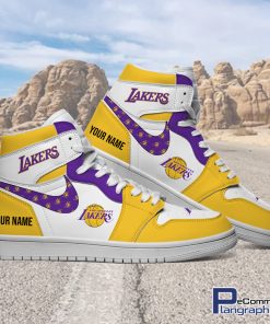 los-angeles-lakers-custom-name-nba-air-jordan-1-high-top-shoes-2