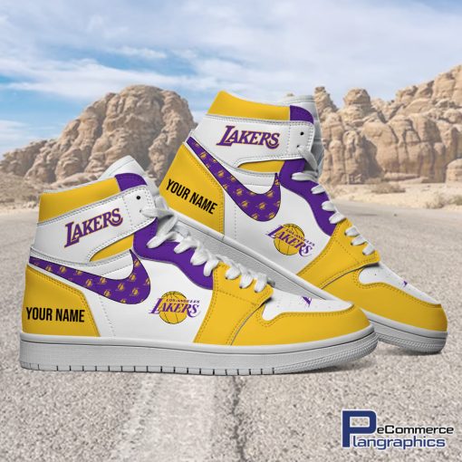 los-angeles-lakers-custom-name-nba-air-jordan-1-high-top-shoes-2