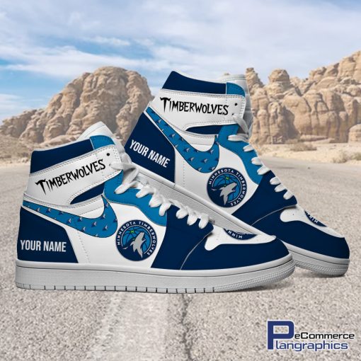 minnesota-timberwolves-custom-name-nba-air-jordan-1-high-top-shoes-2