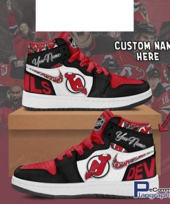new-jersey-devils-nhl-custom-name-air-jordan-1-shoes-1