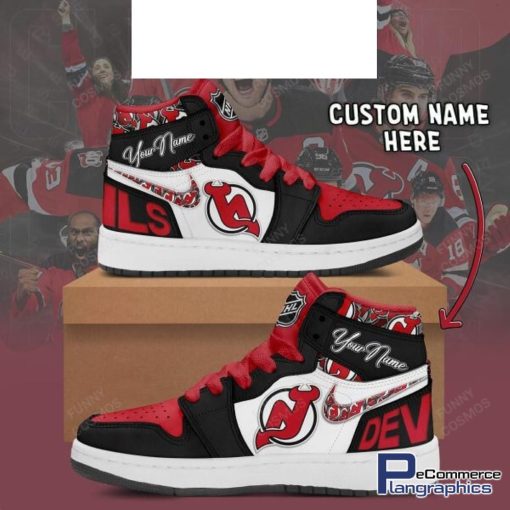 new-jersey-devils-nhl-custom-name-air-jordan-1-shoes-1