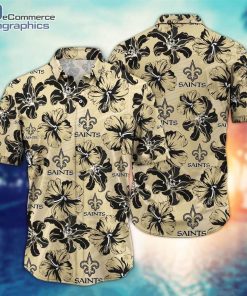 new-orleans-saints-hibiscus-tropical-pattern-nfl-hawaiian-shirt-1