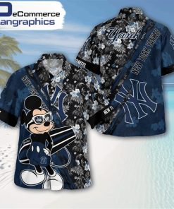 new-york-yankees-mickey-mouse-floral-short-sleeve-hawaii-shirt-1