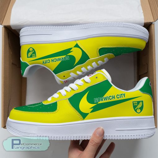 norwich-city-logo-design-air-force-1-sneaker