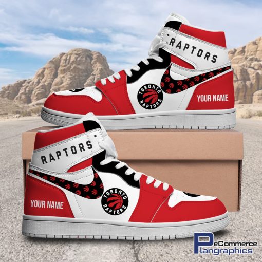 toronto-raptors-custom-name-nba-air-jordan-1-high-top-shoes-1