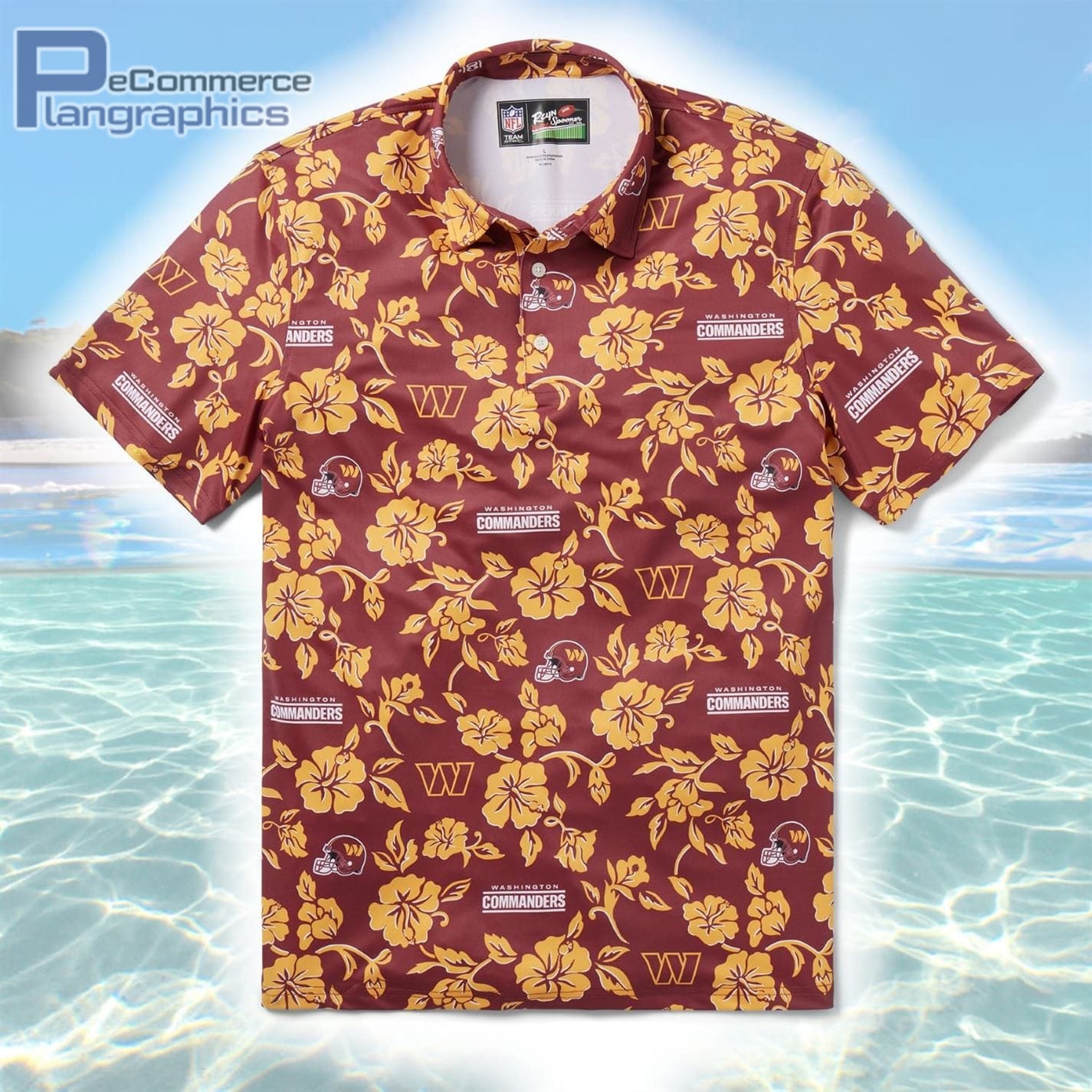 Washington Commanders Hawaiian Summer Shirt