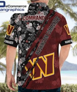 washington-commanders-mickey-mouse-floral-short-sleeve-hawaii-shirt-2
