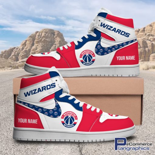 washington-wizards-custom-name-nba-air-jordan-1-high-top-shoes-1