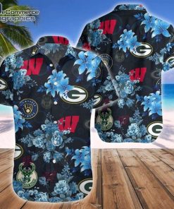 wisconsin-sport-logo-pattern-tropical-hawaiian-shirt-1