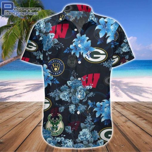 wisconsin-sport-logo-pattern-tropical-hawaiian-shirt-2