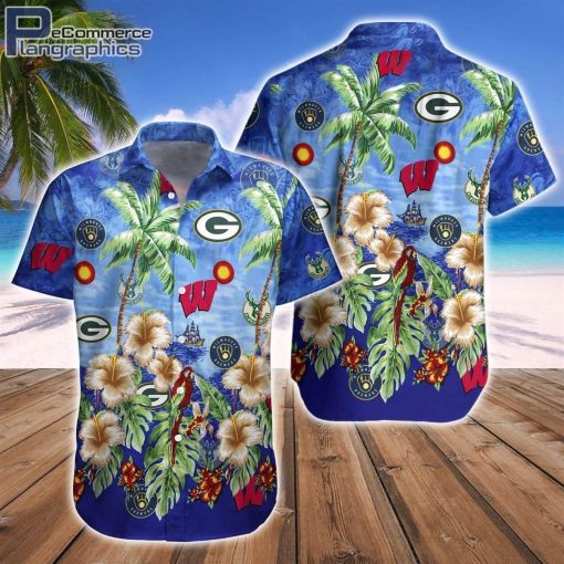 wisconsin-sport-palm-tree-tropical-hawaiian-shirt-1