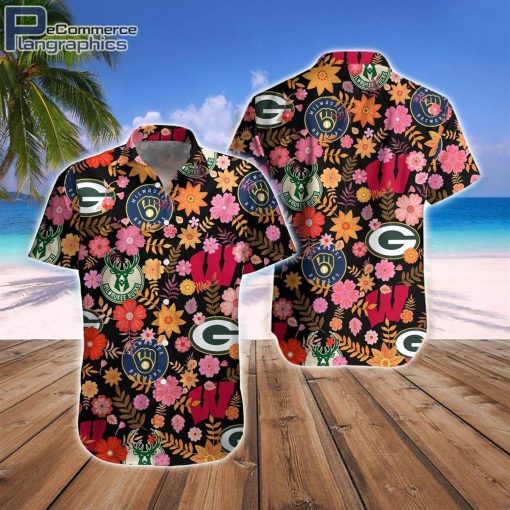 wisconsin-sports-tropical-pattern-hawaiian-shirt-1