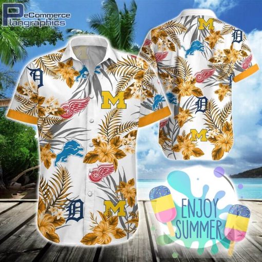 yellow-style-michigan-sports-hawaiian-shirt-1